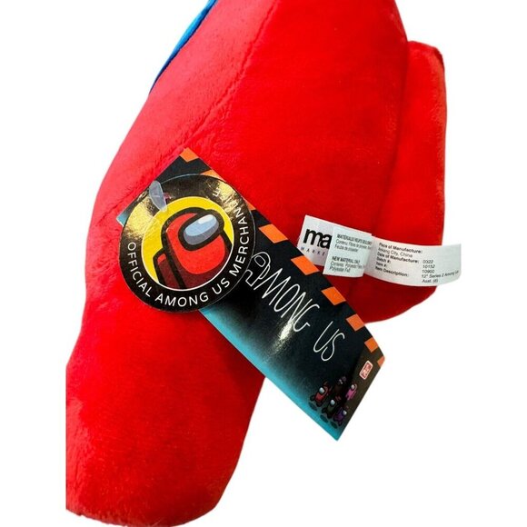 AMONG US RED BAT Plush 12" Video Game Character Limited Edition Toikido 2022 NWT - Picture 2 of 8